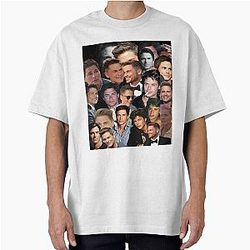 Rob Lowe Photo Collage Oversized T-Shirt