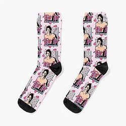 Heart Rob Lowe Socks