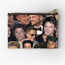 Rob Lowe photo collage Zipper Pouch