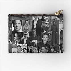 Rob Lowe Actor Black Aesthetic Collage Pouch