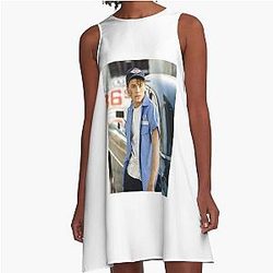Proud Rob Lowe Outsiders Pony Boy 80s Movie A-Line Dress