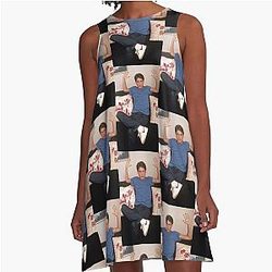 Young Rob Lowe A-Line Dress
