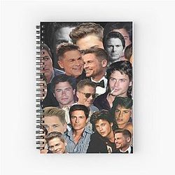Rob Lowe Photo Collage Notebook
