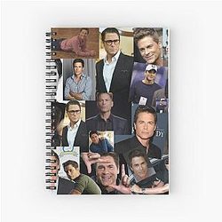 Rob Lowe Actor Aesthetic Notebook