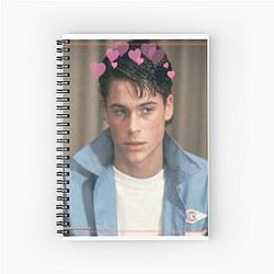 Soda Pop Curtis Rob Lowe Spiral Notebook