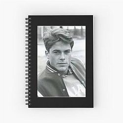 Young Rob Lowe Spiral Notebook