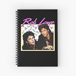 80's Rob Lowe Spiral Notebook