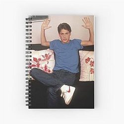 Young Rob Lowe Notebook