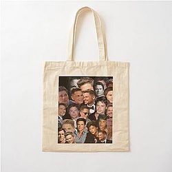 Rob Lowe photo collage Cotton tote