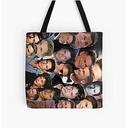Rob Lowe Photo Collage Tote Bag