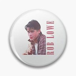 80s Retro Vintage Rob Lowe Pin
