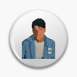 Mens Funny Rob Lowe Pin Available in Multiple Sizes and Colors