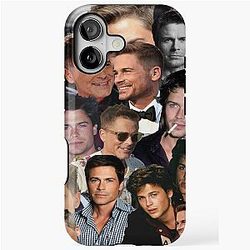 Rob Lowe Photo Collage iPhone Tough Case