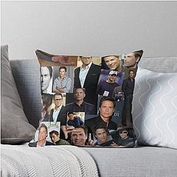 Rob Lowe Actor Throw Pillow