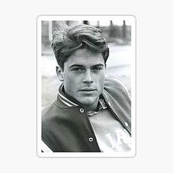 Young Rob Lowe Sticker