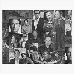 Rob Lowe Actor Black Aesthetic Collage Jigsaw Puzzle