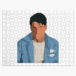 Mens Funny Rob Lowe Jigsaw Puzzle Available In Multiple Sizes And Colors