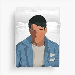 Mens Funny Rob Lowe Duvet Cover Available In Multiple Sizes And Colors