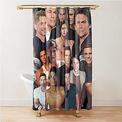 Rob Lowe Photo Curtain