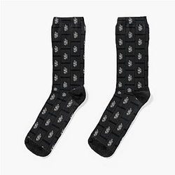 top Roob Zombie Graphic Socks