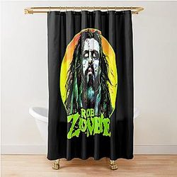 Rob Zombie Shower Curtain