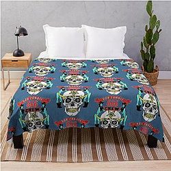Rob Zombie Throw Blanket