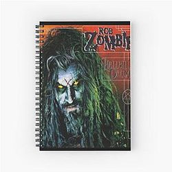 A Rob Zombie Band to Spiral Notebook