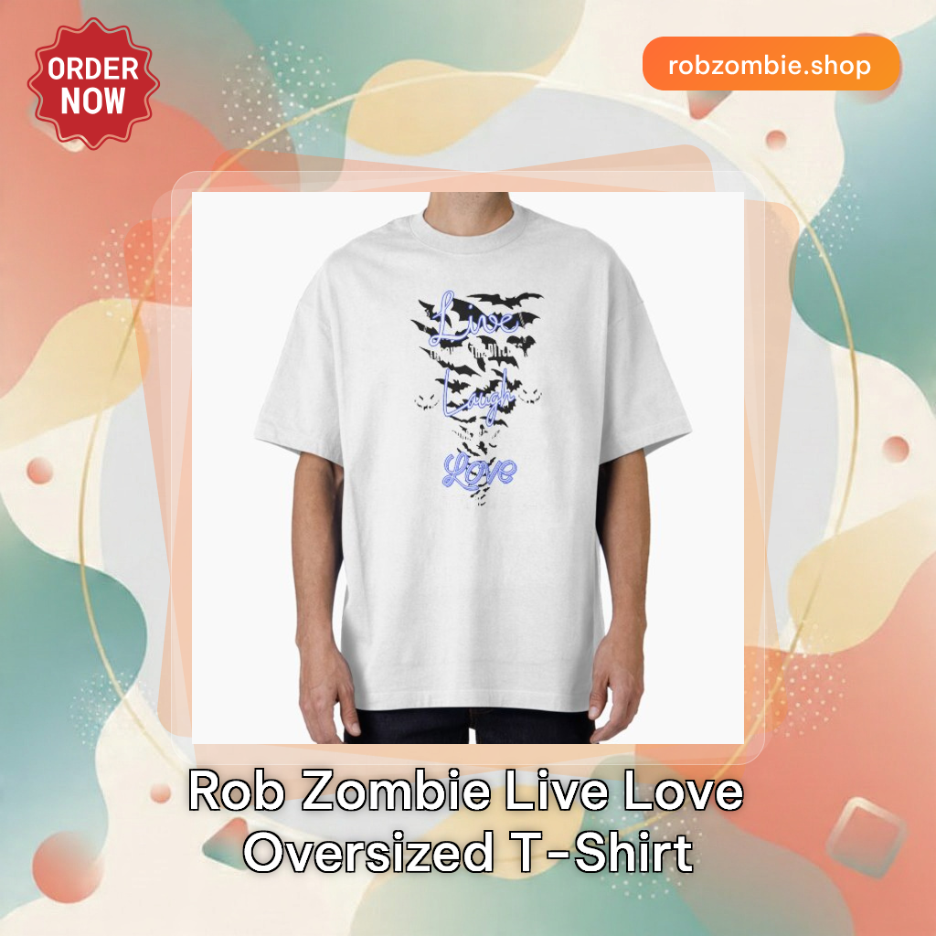 Rob Zombie Live Love Oversized T-Shirt