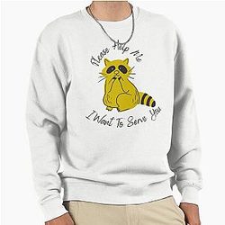 Rocket Raccoon Help Hood Sweatshirt