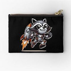 Rocket Raccoon Zipper Pouch