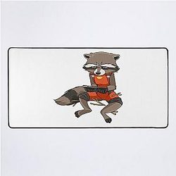 Rocket Raccoon Desk Mat