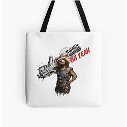 Rocket Raccoon Avengers Tote Bag