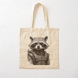 Rocket Racoon Cotton Tote Bag