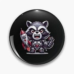 Rocket Raccoon Pin