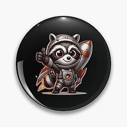 ROCKET RACCOON PIN