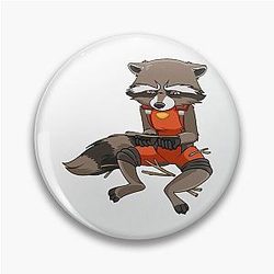 Rocket Raccoon Pin