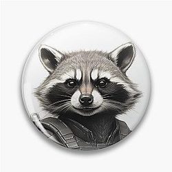 Rocket Raccoon Pin