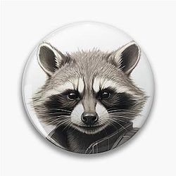 Rocket Raccoon Pin