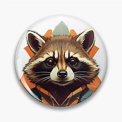 Rocket Raccoon Pin