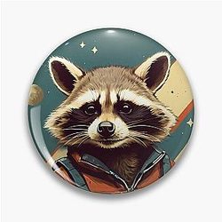 Rocket Raccoon Pin