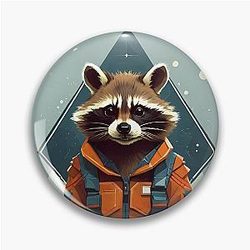 Rocket Raccoon Pin