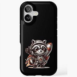 Rocket Racoon Retro iPhone Tough Case