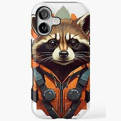 Rocket Raccoon iPhone Tough Case