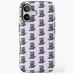 Rocket Raccoon Guardians Sticker Showcasing the Cute and Powerful Superhero Must-Have for Fans of the Avengers Iconic Superhero iPhone Tough Case