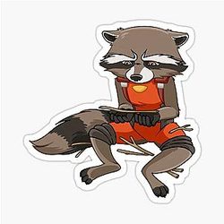 Rocket Racoon Sticker