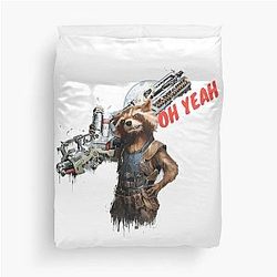Rocket Raccoon Avengers Duvet Cover