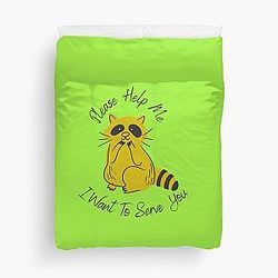 Rocket Raccoon Duvet Cover