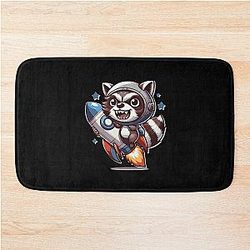 Rocket Raccoon Bath Mat