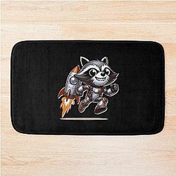 Rocket Raccoon Bath Mat