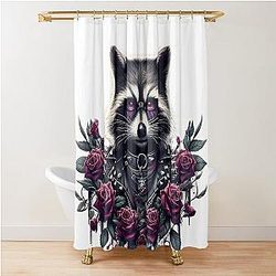 Rocket Raccoon Shower Curtain
